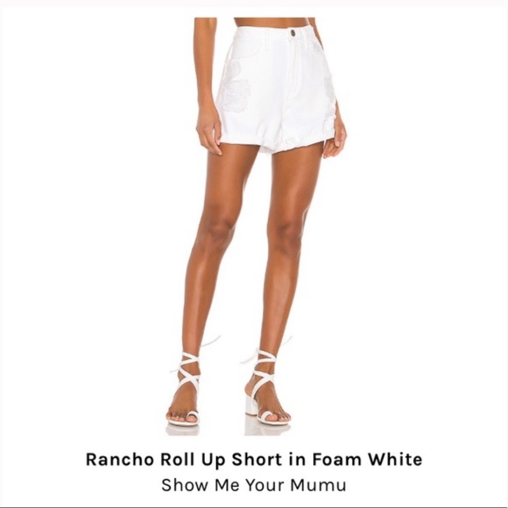 Show Me Your Mumu Rancho Roll Up Short